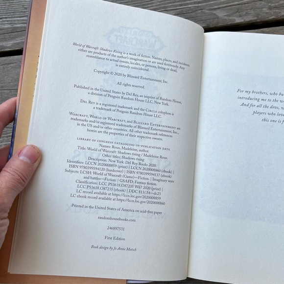 Shadows Rising First Edition Hardcover Book By Madeleine Roux - Picture 6 of 13